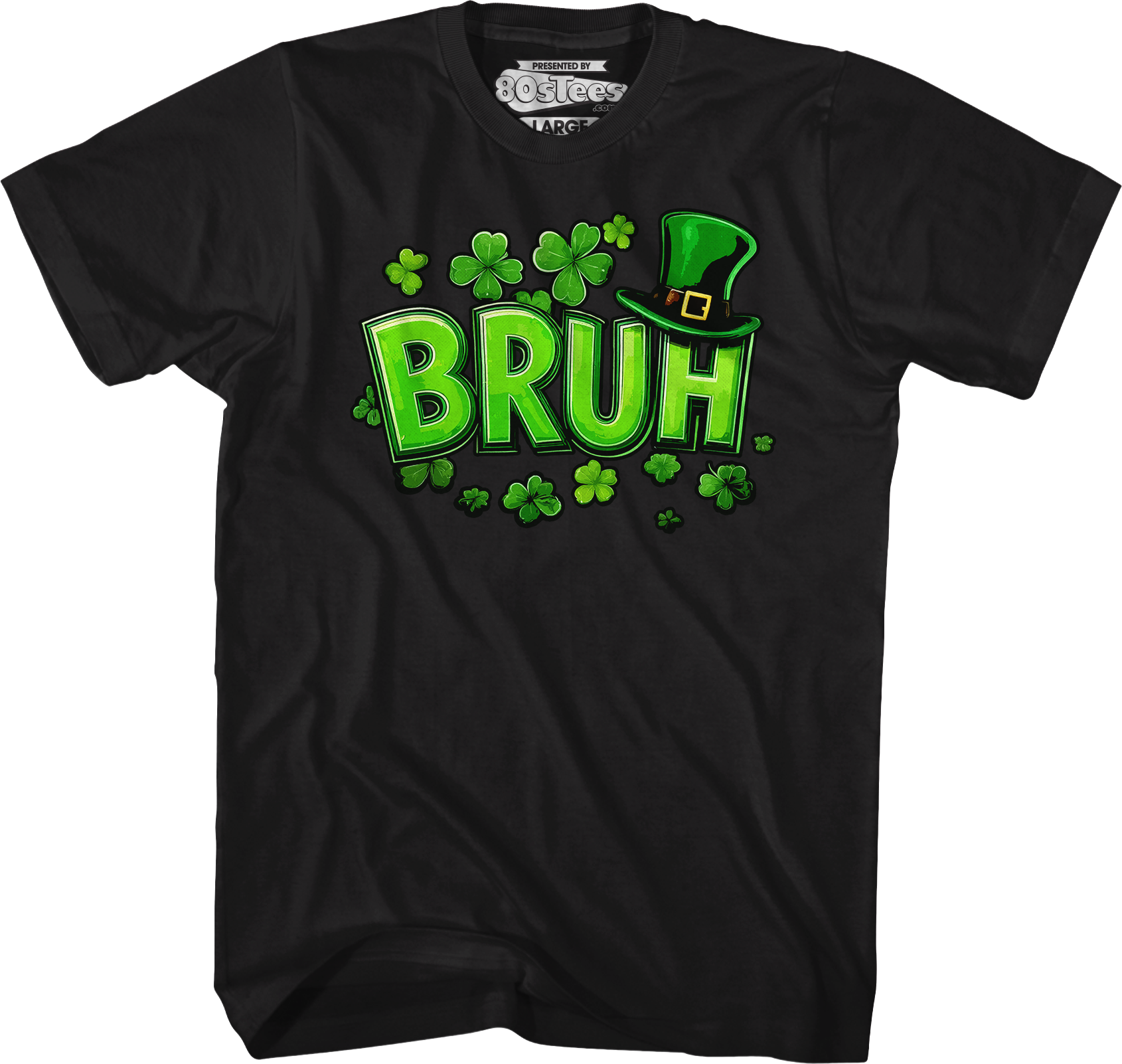 Irish Bruh St. Patrick's Day T-Shirt Hoodie, Sweatshirt | CiraTrend.com (Image 1)