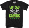 Irish I Was Gaming T-Shirt Hoodie, Sweatshirt | CiraTrend.com (Image 1)