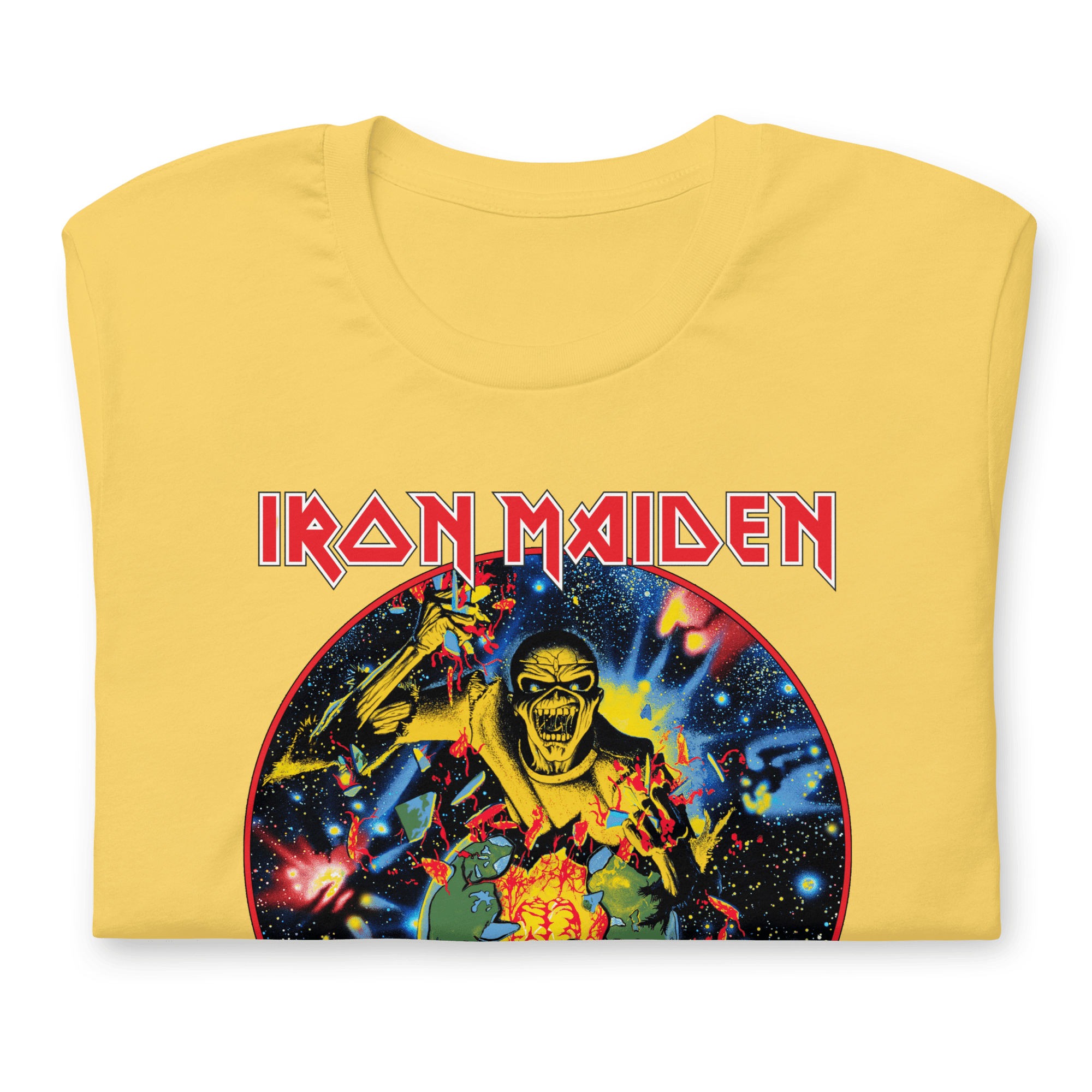 Iron Maiden Eddie's World T-Shirt Hoodie, Sweatshirt | CiraTrend.com (Image 2)
