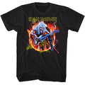 Iron Maiden - Flaming Circle T-Shirt Hoodie, Sweatshirt | CiraTrend.com