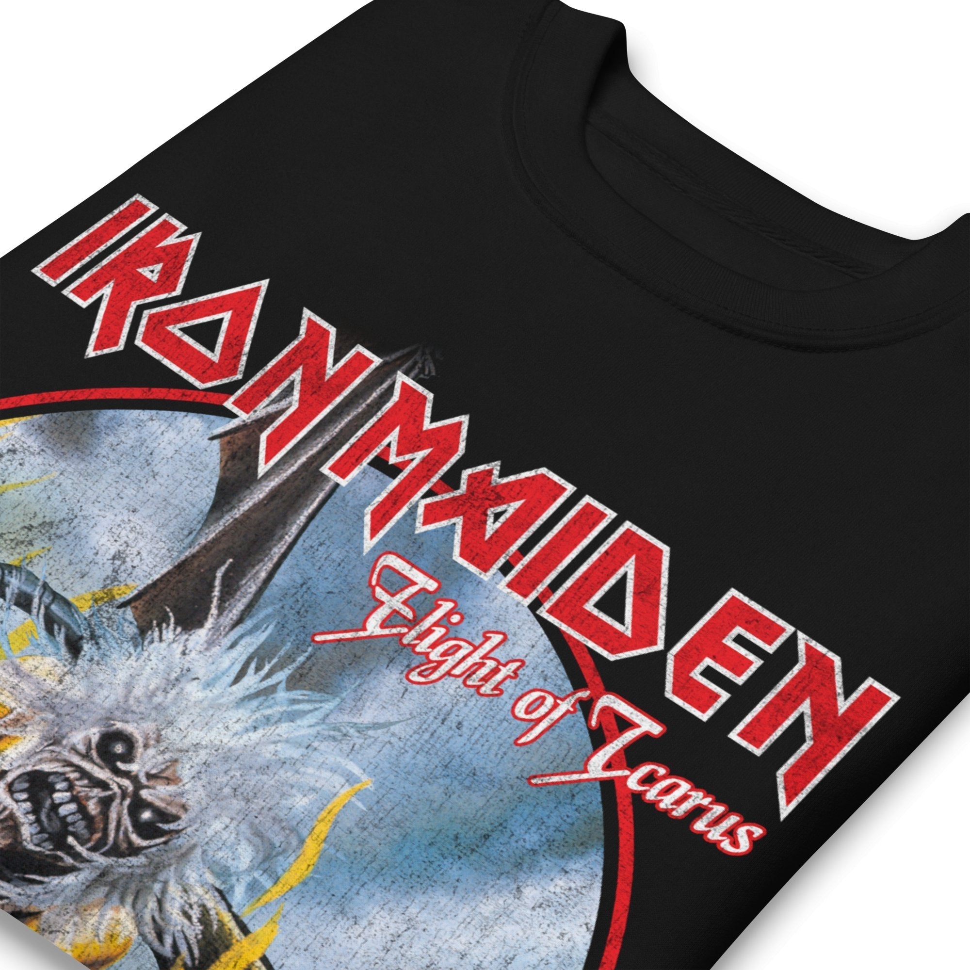 Iron Maiden - Flight of Icarus Jumbo Print Sweatshirt T-Shirts, Hoodie | CiraTrend.com (Image 2)