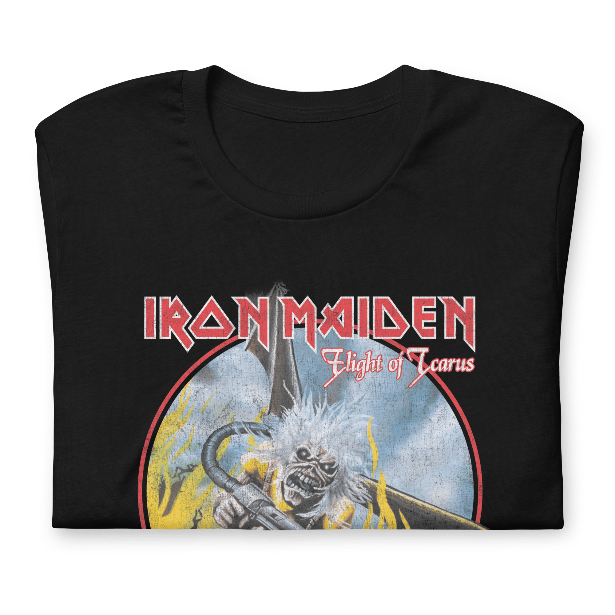 Iron Maiden - Flight of Icarus Jumbo Print T-Shirt Hoodie, Sweatshirt | CiraTrend.com (Image 4)