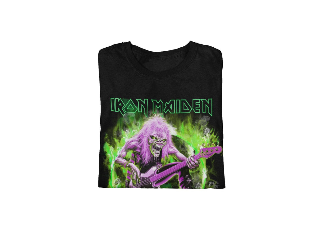 Iron Maiden Green Guitar T-Shirt Hoodie, Sweatshirt | CiraTrend.com (Image 2)