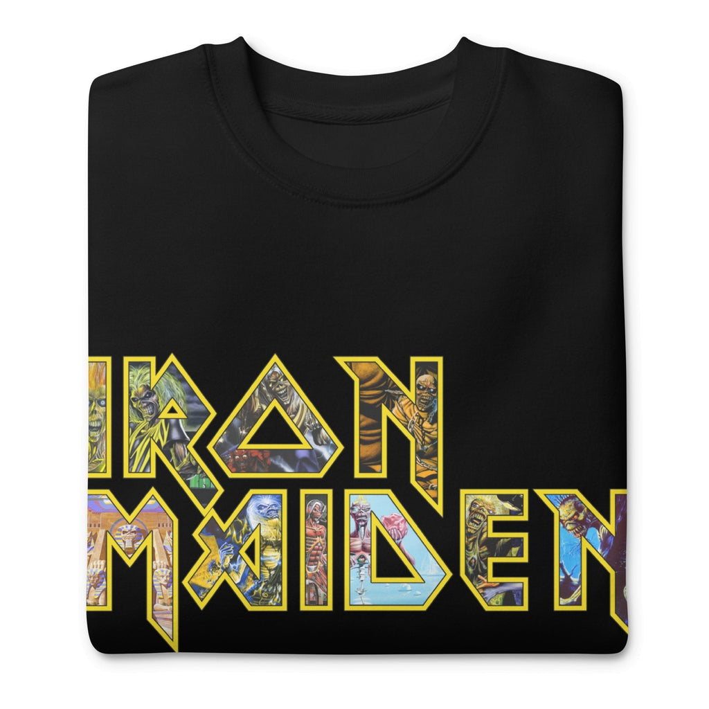 Iron Maiden - Logo Eddie Jumbo Print Sweatshirt T-Shirts, Hoodie | CiraTrend.com (Image 3)