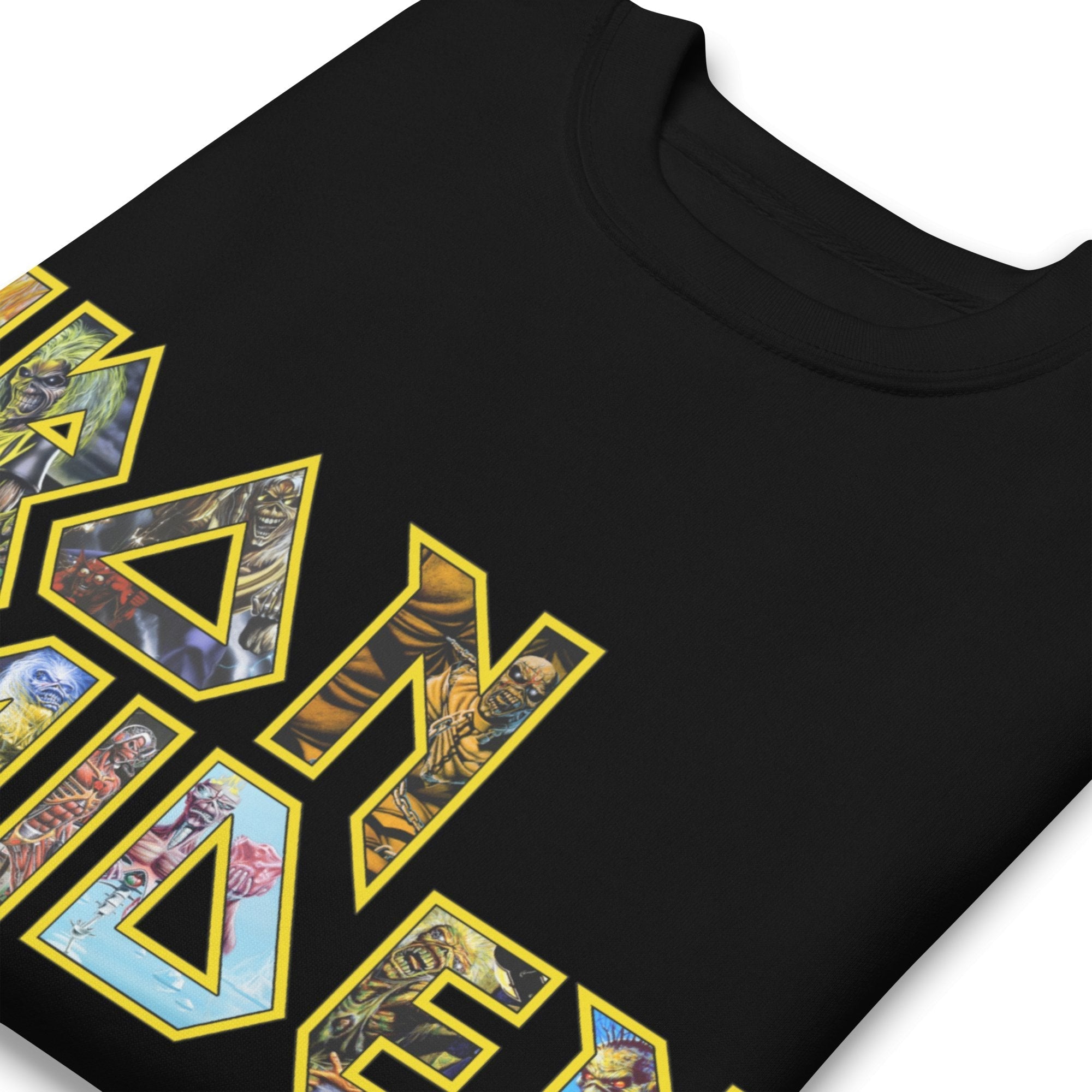 Iron Maiden - Logo Eddie Jumbo Print Sweatshirt T-Shirts, Hoodie | CiraTrend.com (Image 2)