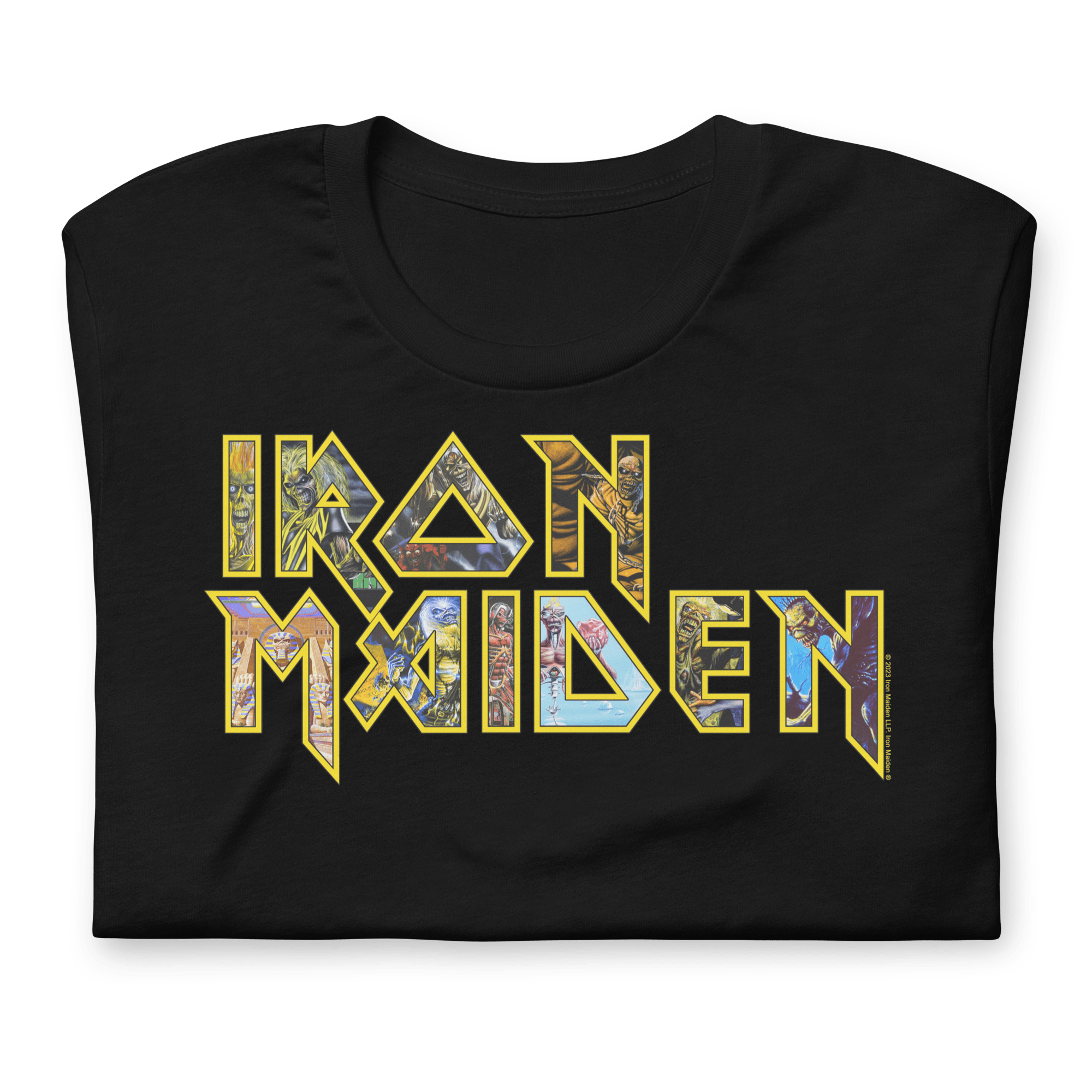 Iron Maiden - Logo Eddie Jumbo Print T-Shirt Hoodie, Sweatshirt | CiraTrend.com (Image 2)