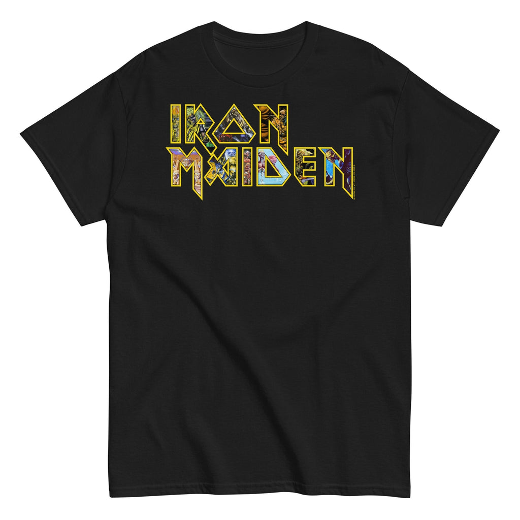 Iron Maiden - Logo Eddie Jumbo Print T-Shirt Hoodie, Sweatshirt | CiraTrend.com (Image 1)