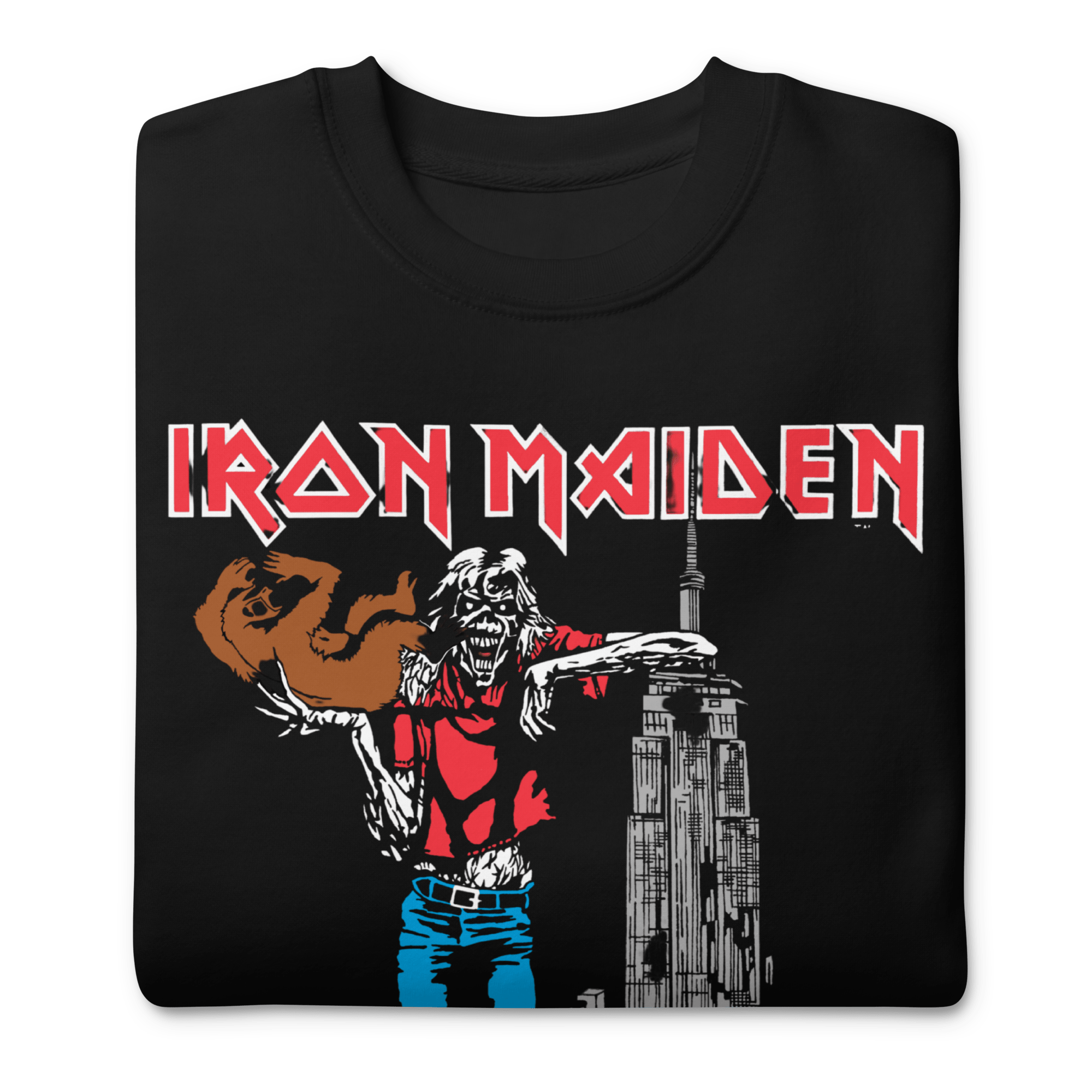Iron Maiden NYC 1982 Vintage Tour Sweatshirt T-Shirts, Hoodie | CiraTrend.com (Image 2)
