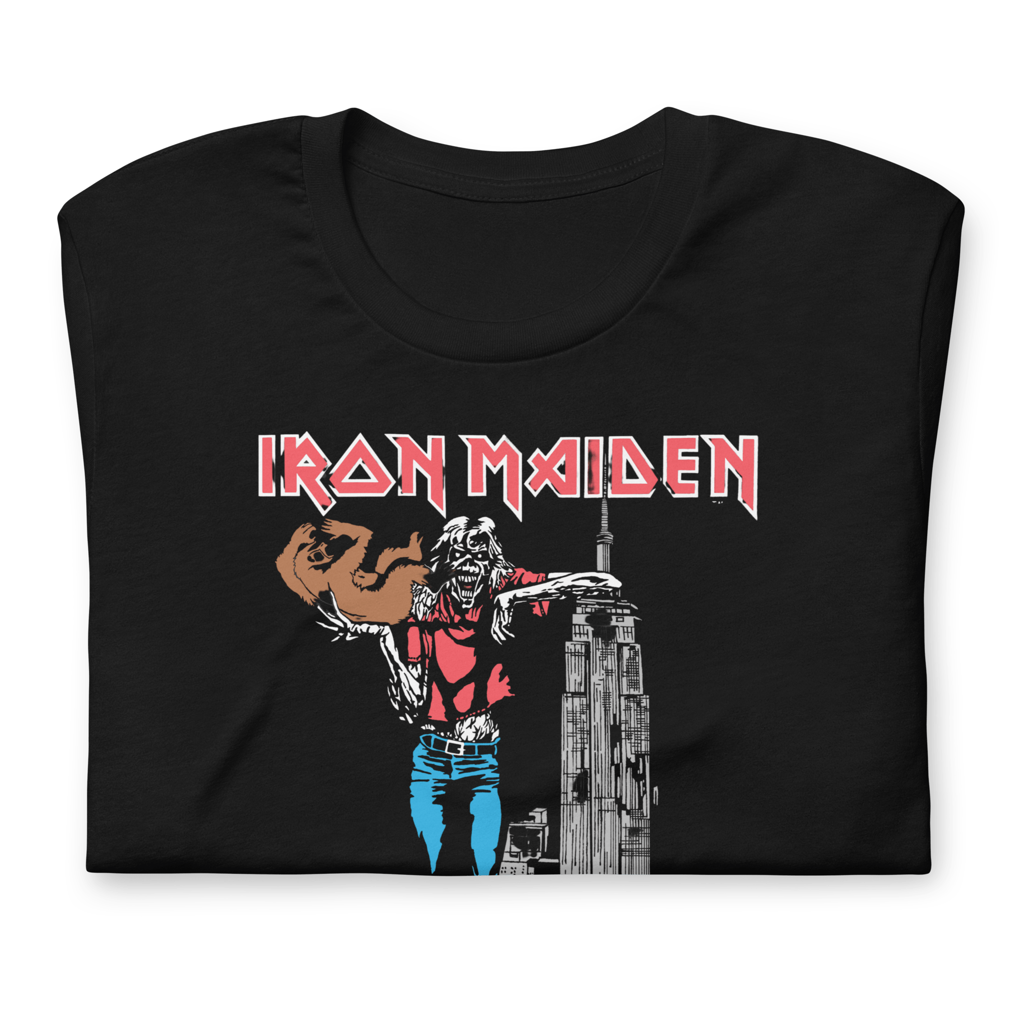 Iron Maiden NYC 1982 Vintage Tour T-Shirt Hoodie, Sweatshirt | CiraTrend.com (Image 2)