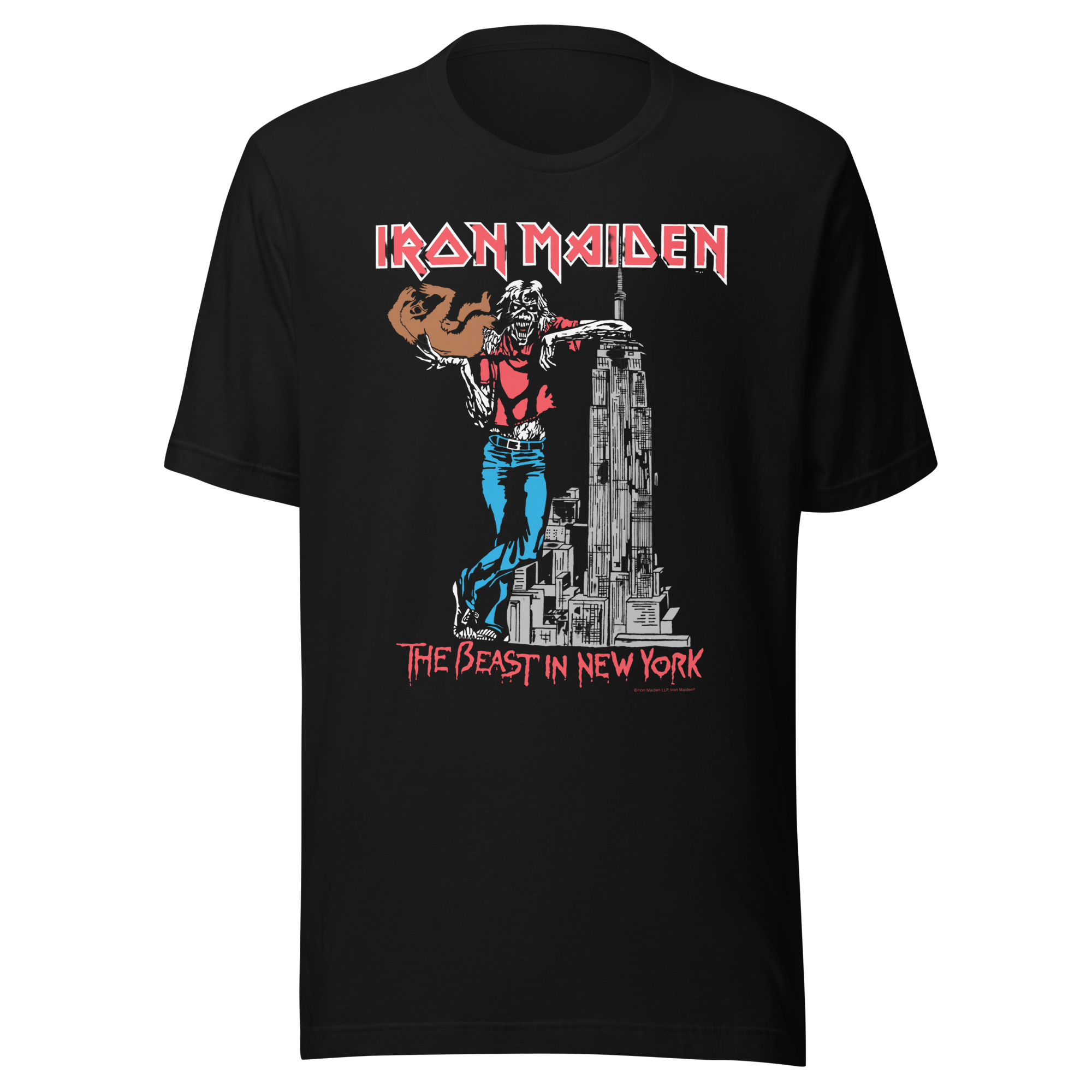 Iron Maiden NYC 1982 Vintage Tour T-Shirt Hoodie, Sweatshirt | CiraTrend.com (Image 1)