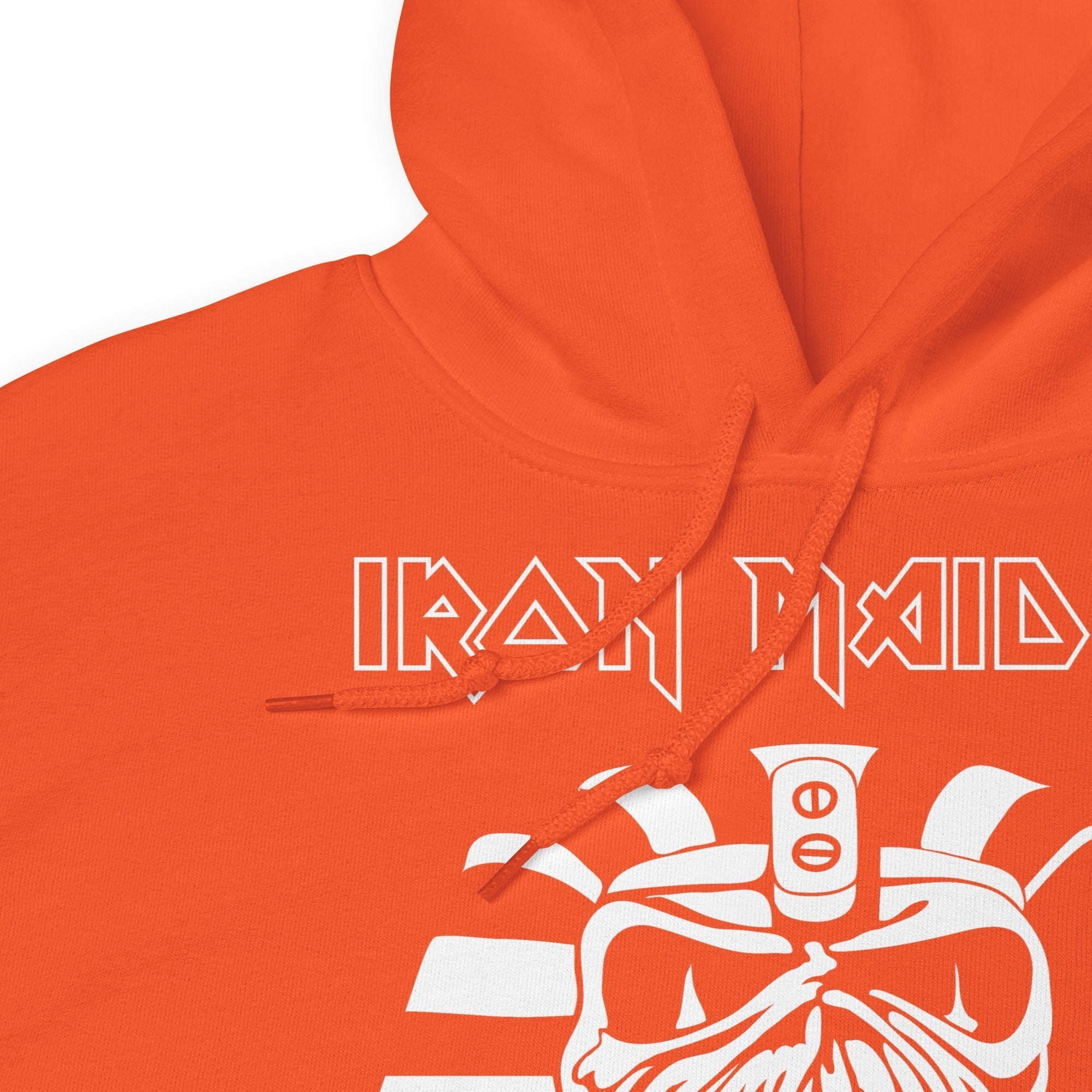 Iron Maiden Orange Powerslave Hoodie T-Shirts, Sweatshirt | CiraTrend.com (Image 2)
