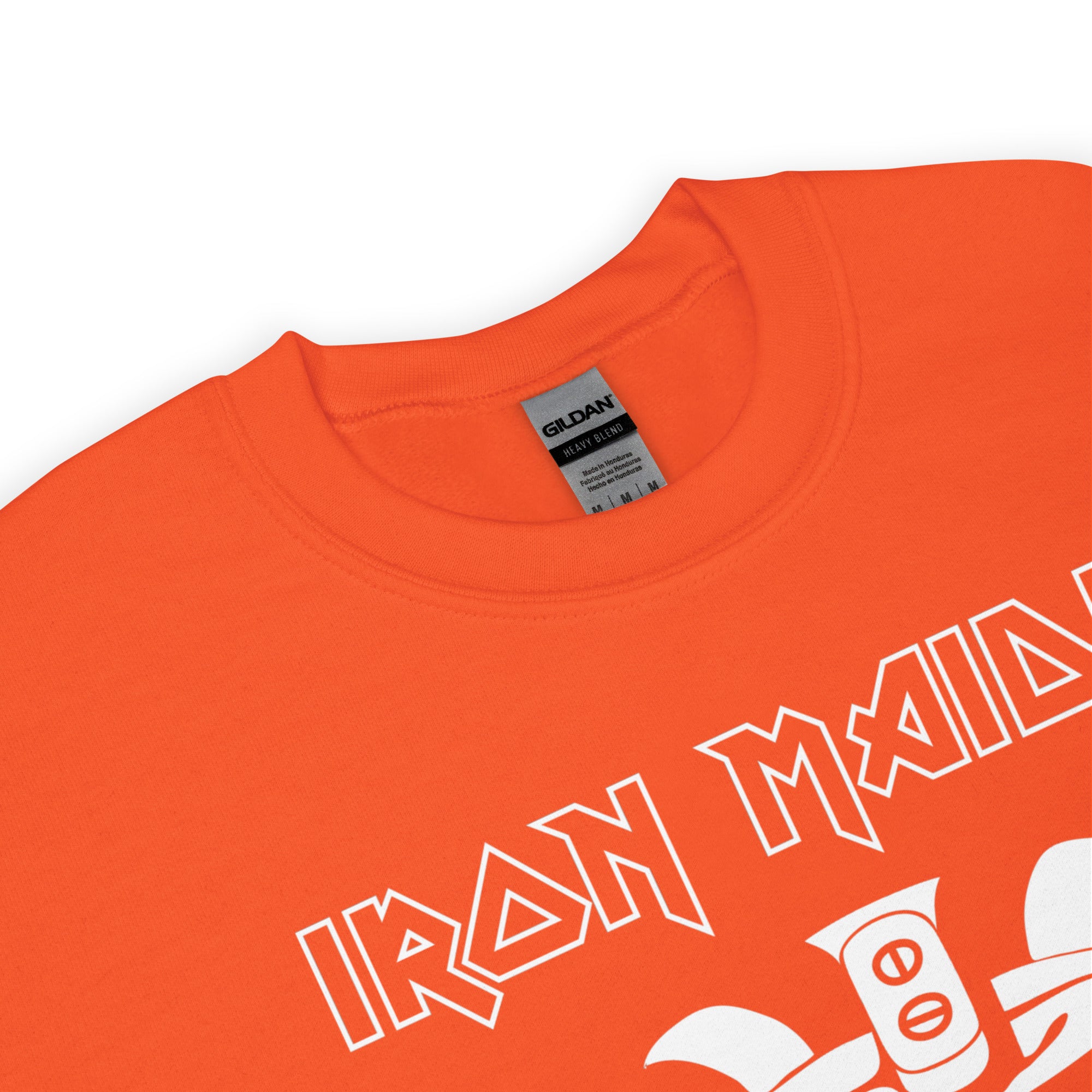 Iron Maiden Orange Powerslave Sweatshirt T-Shirts, Hoodie | CiraTrend.com (Image 2)