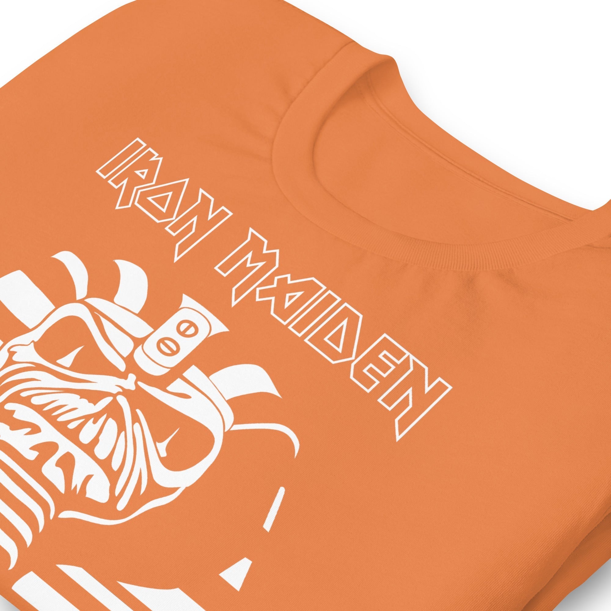 Iron Maiden Orange Powerslave T-Shirt Hoodie, Sweatshirt | CiraTrend.com (Image 2)