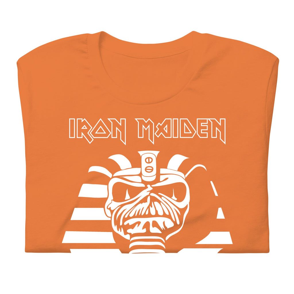 Iron Maiden Orange Powerslave T-Shirt Hoodie, Sweatshirt | CiraTrend.com (Image 3)