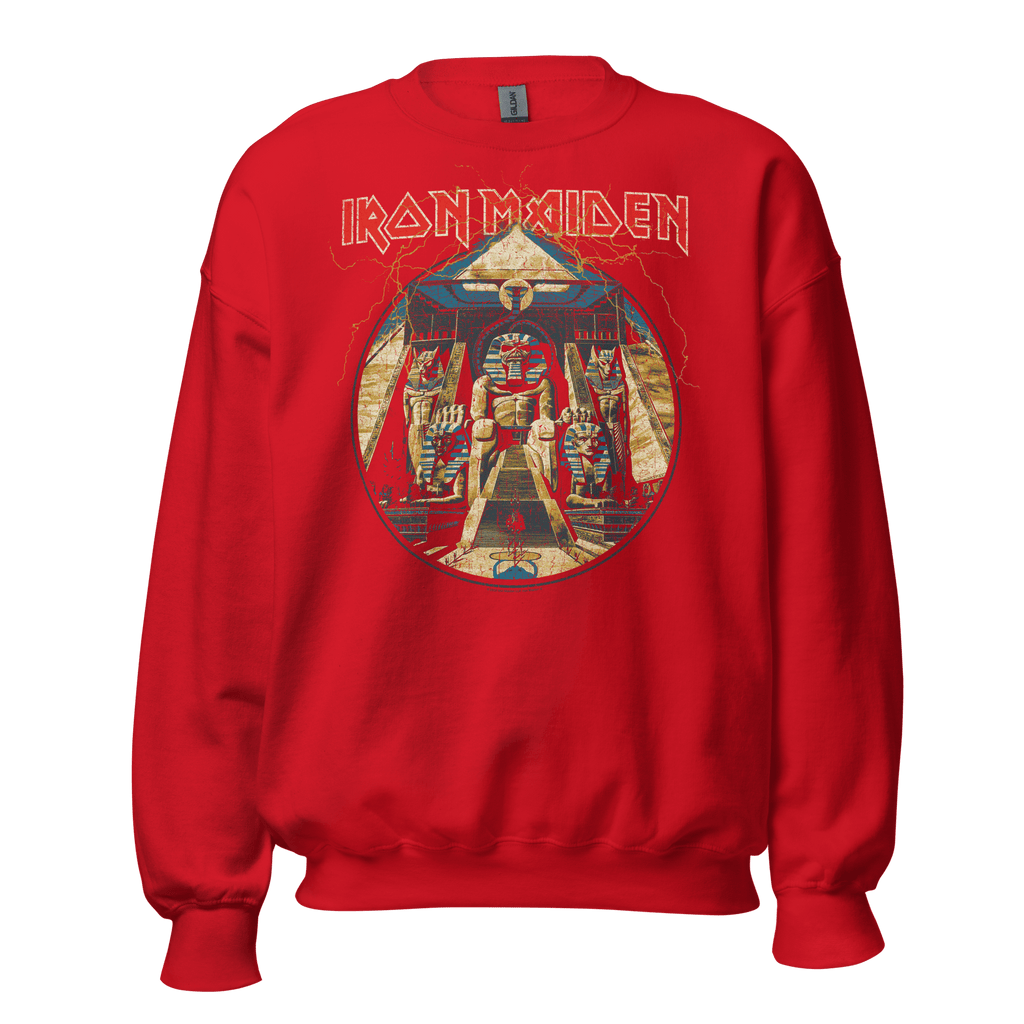 Iron Maiden Powerslave Lightning Sweatshirt T-Shirts, Hoodie | CiraTrend.com (Image 4)