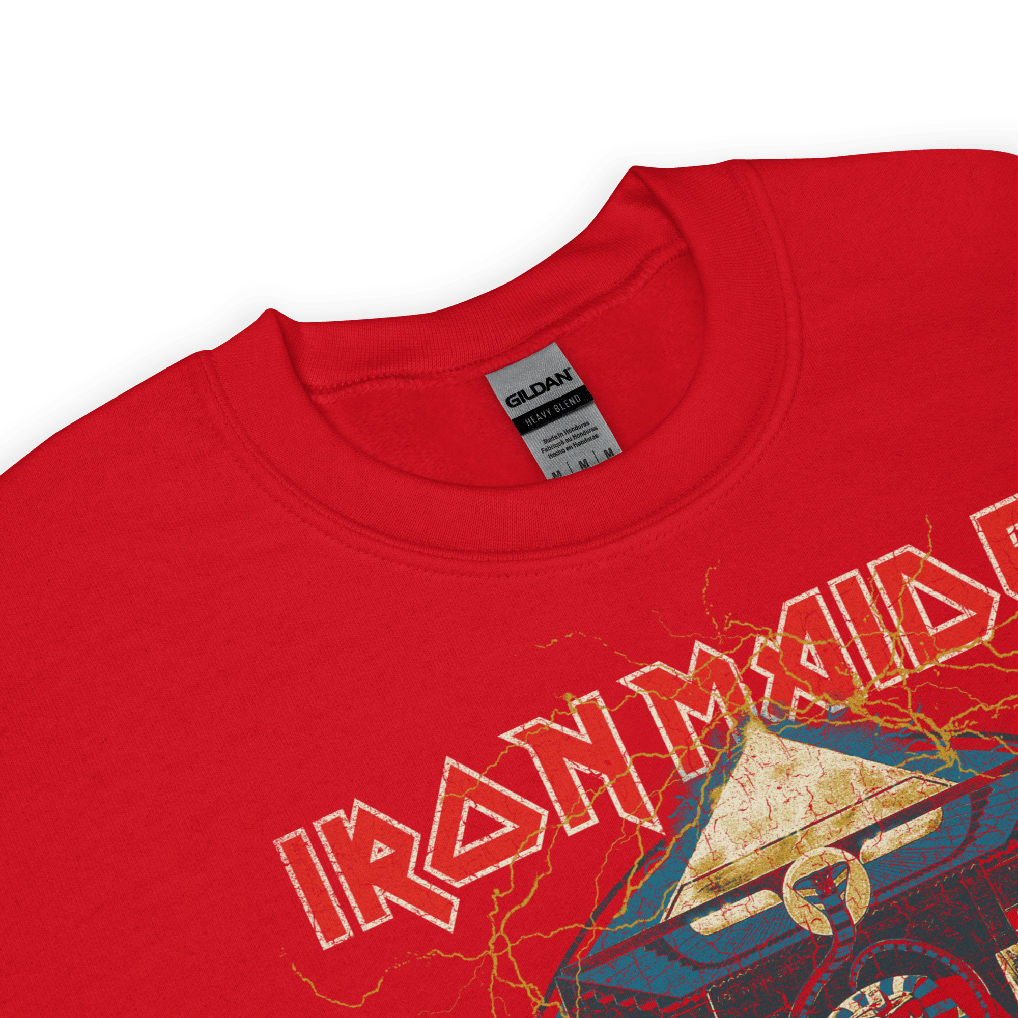 Iron Maiden Powerslave Lightning Sweatshirt T-Shirts, Hoodie | CiraTrend.com (Image 2)