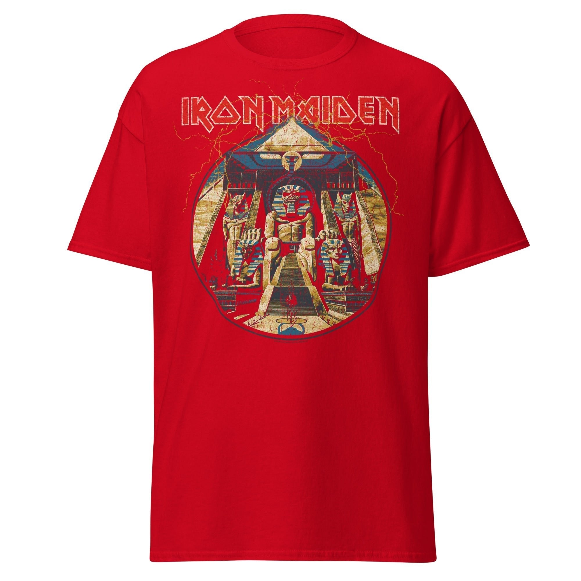 Iron Maiden Powerslave Lightning T-Shirt Hoodie, Sweatshirt | CiraTrend.com (Image 1)