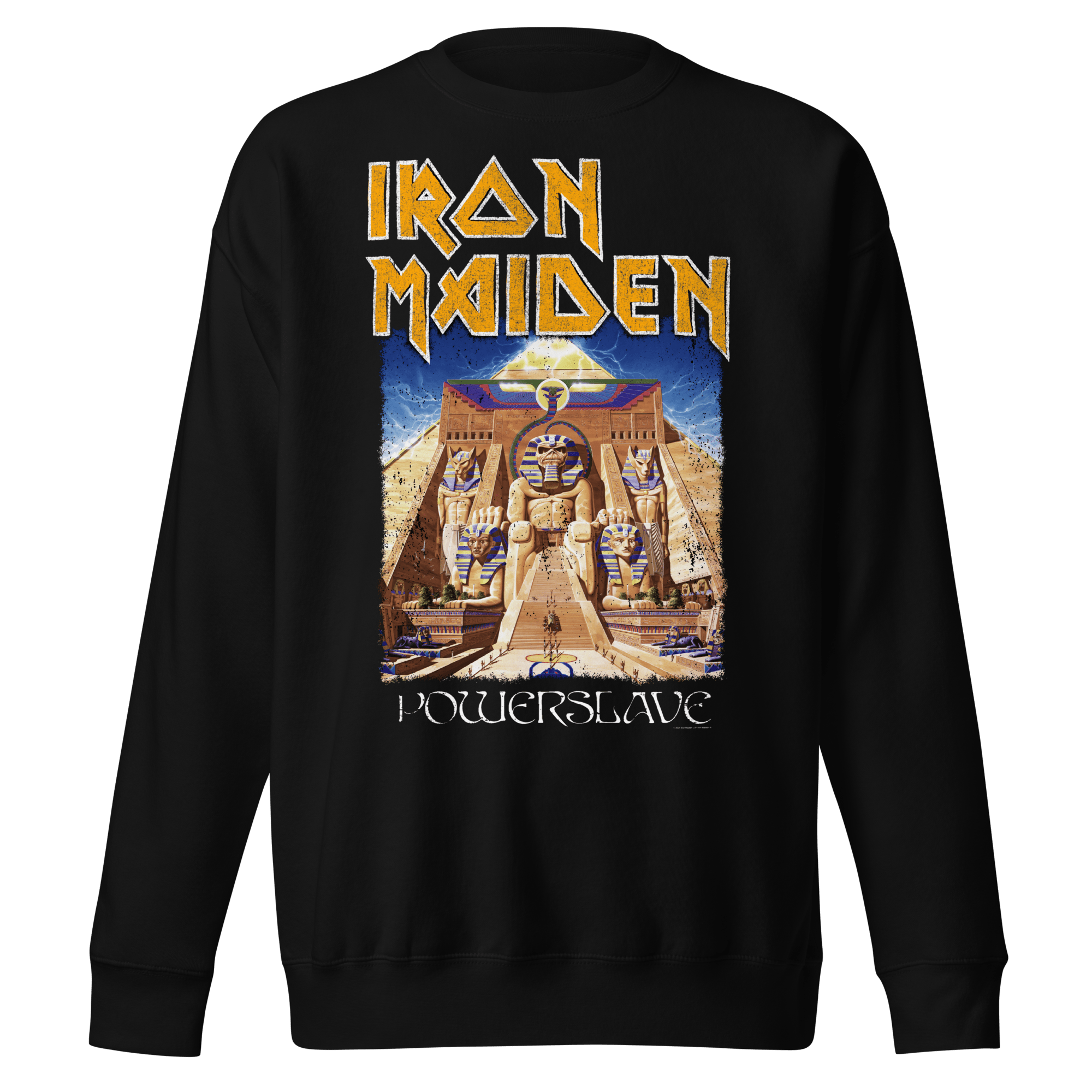 Iron Maiden Powerslave Pharoh Sweatshirt T-Shirts, Hoodie | CiraTrend.com (Image 1)