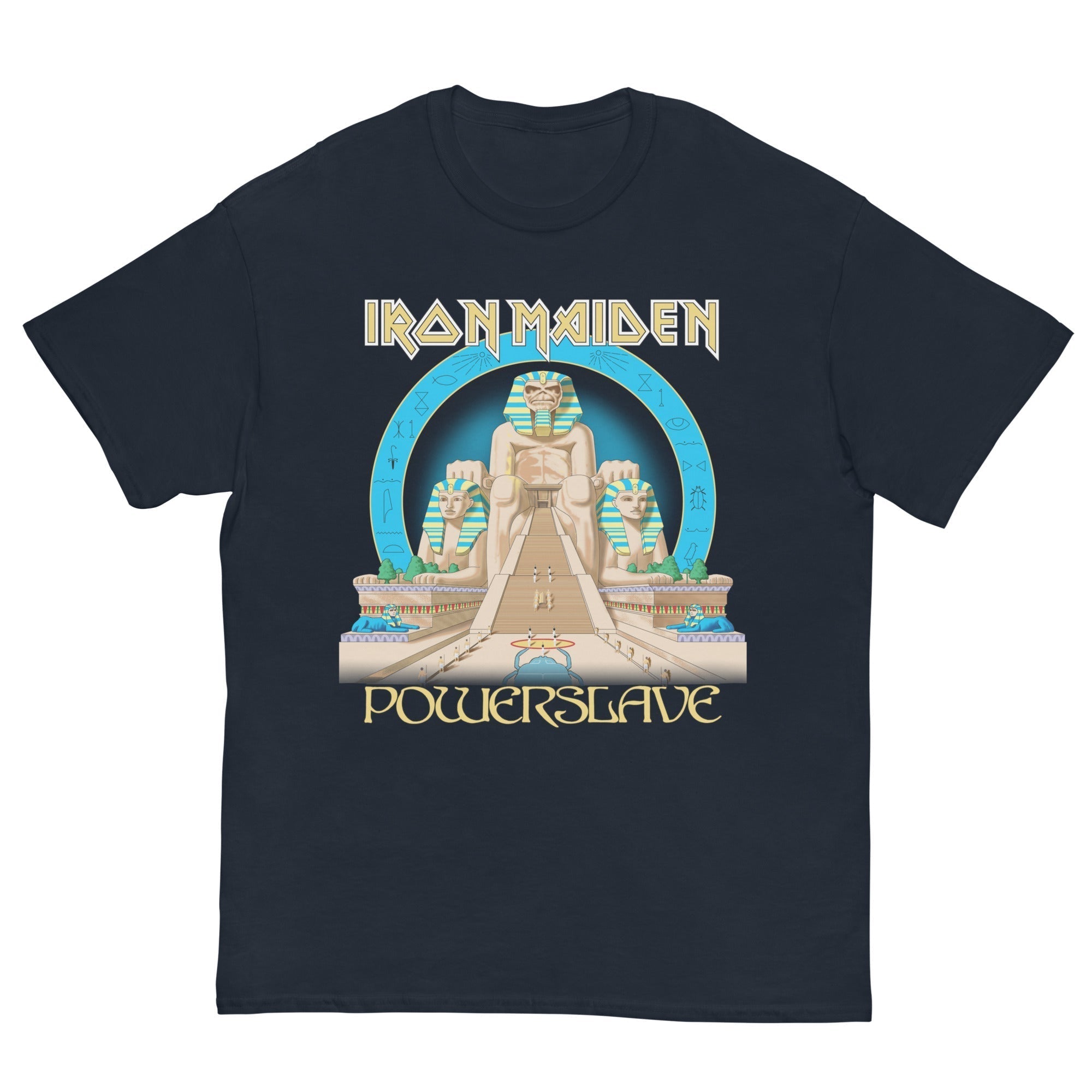 Iron Maiden Powerslave Remastered T-Shirt Hoodie, Sweatshirt | CiraTrend.com (Image 2)