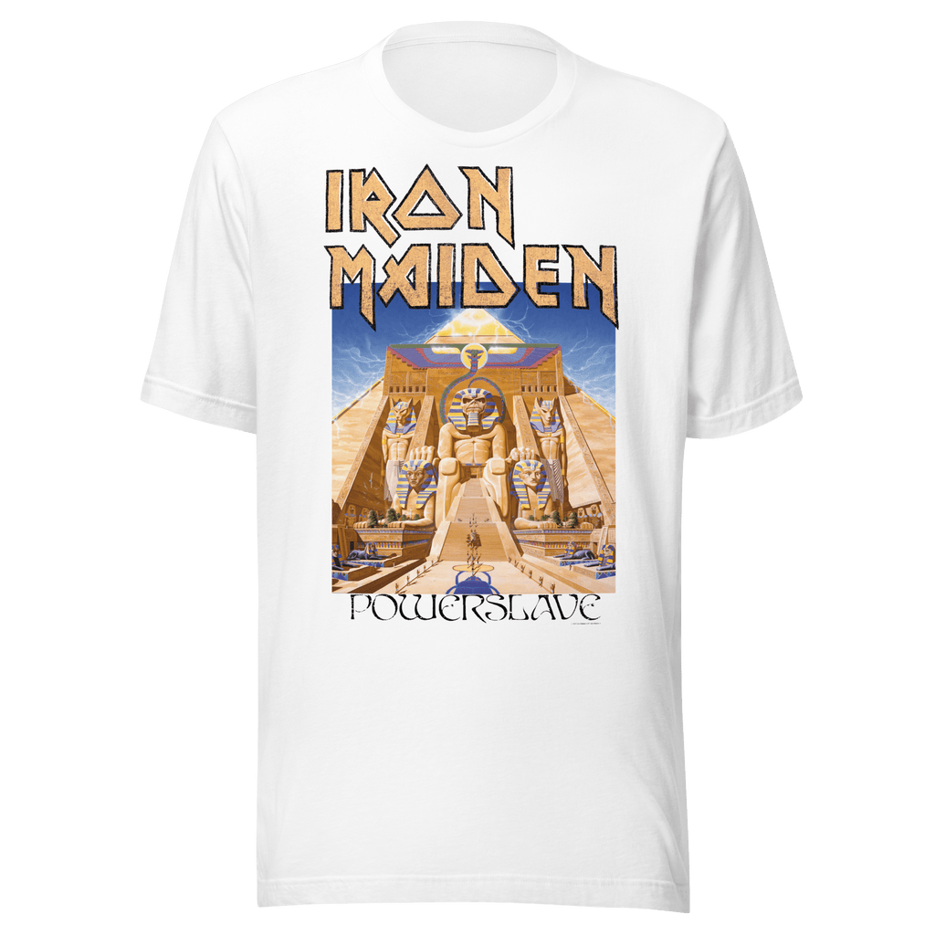 Iron Maiden Powerslave White Pharoh T-Shirt Hoodie, Sweatshirt | CiraTrend.com (Image 1)