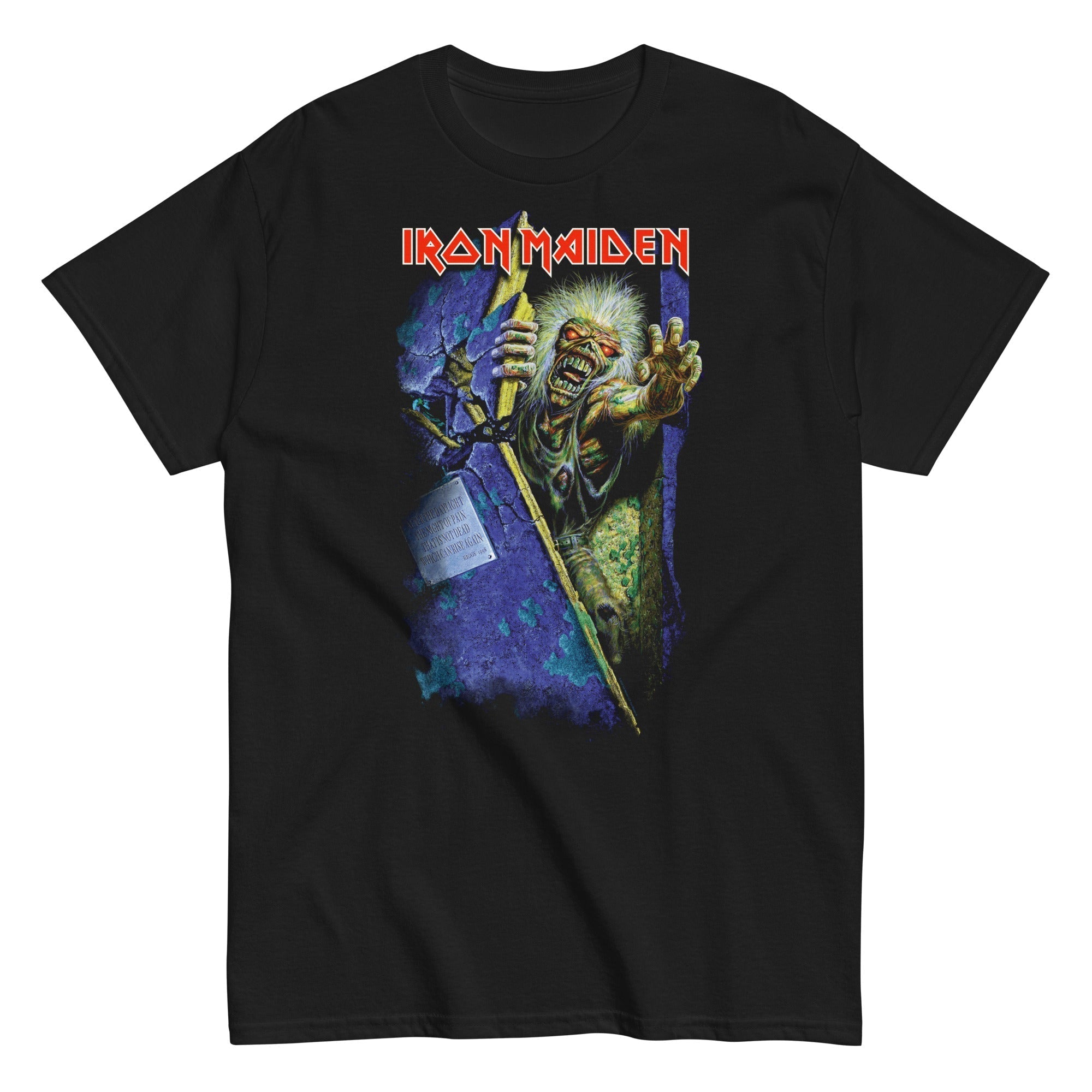 Iron Maiden - Reaching Eddie T-Shirt Hoodie, Sweatshirt | CiraTrend.com (Image 1)