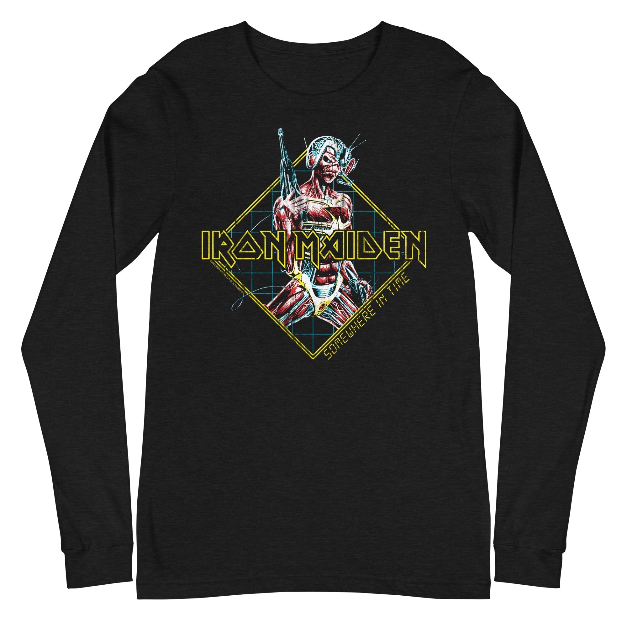 Iron Maiden - Rhombus Long Sleeve T-Shirt Hoodie, Sweatshirt | CiraTrend.com