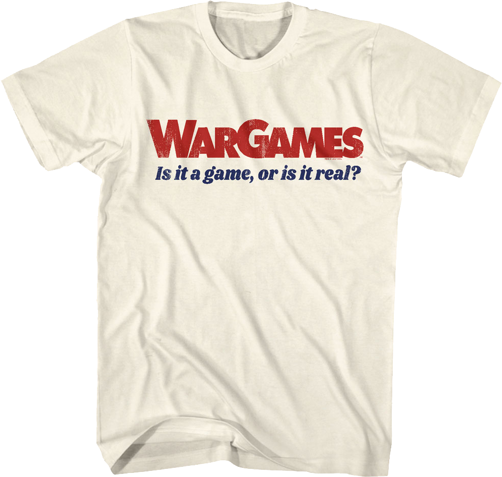 Is It A Game WarGames T-Shirt Hoodie, Sweatshirt | CiraTrend.com (Image 1)