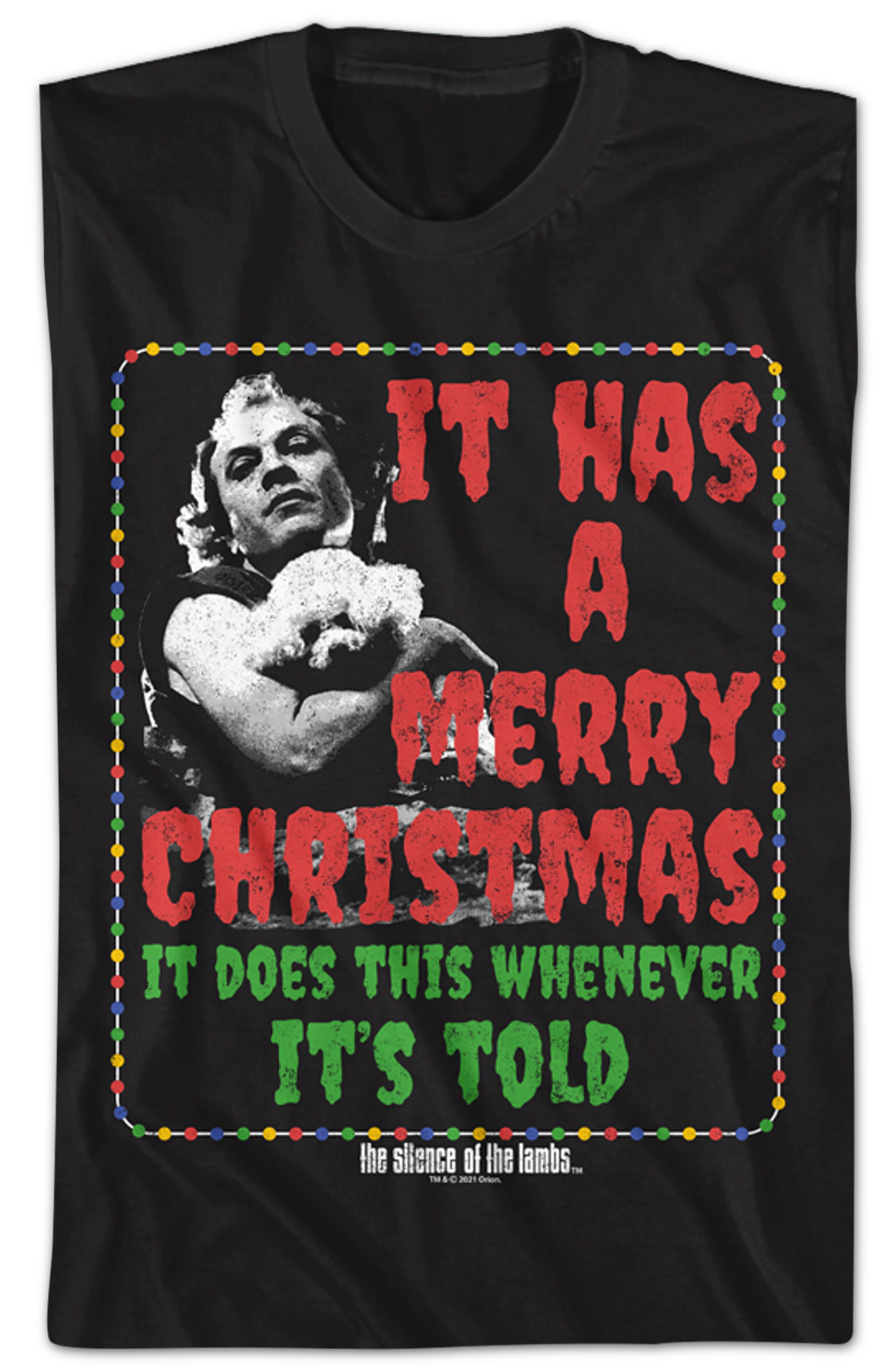 It Has A Merry Christmas Silence Of The Lambs T-Shirt Hoodie, Sweatshirt | CiraTrend.com (Image 2)