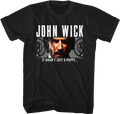 It Wasn't Just A Puppy John Wick T-Shirt Hoodie, Sweatshirt | CiraTrend.com (Image 1)