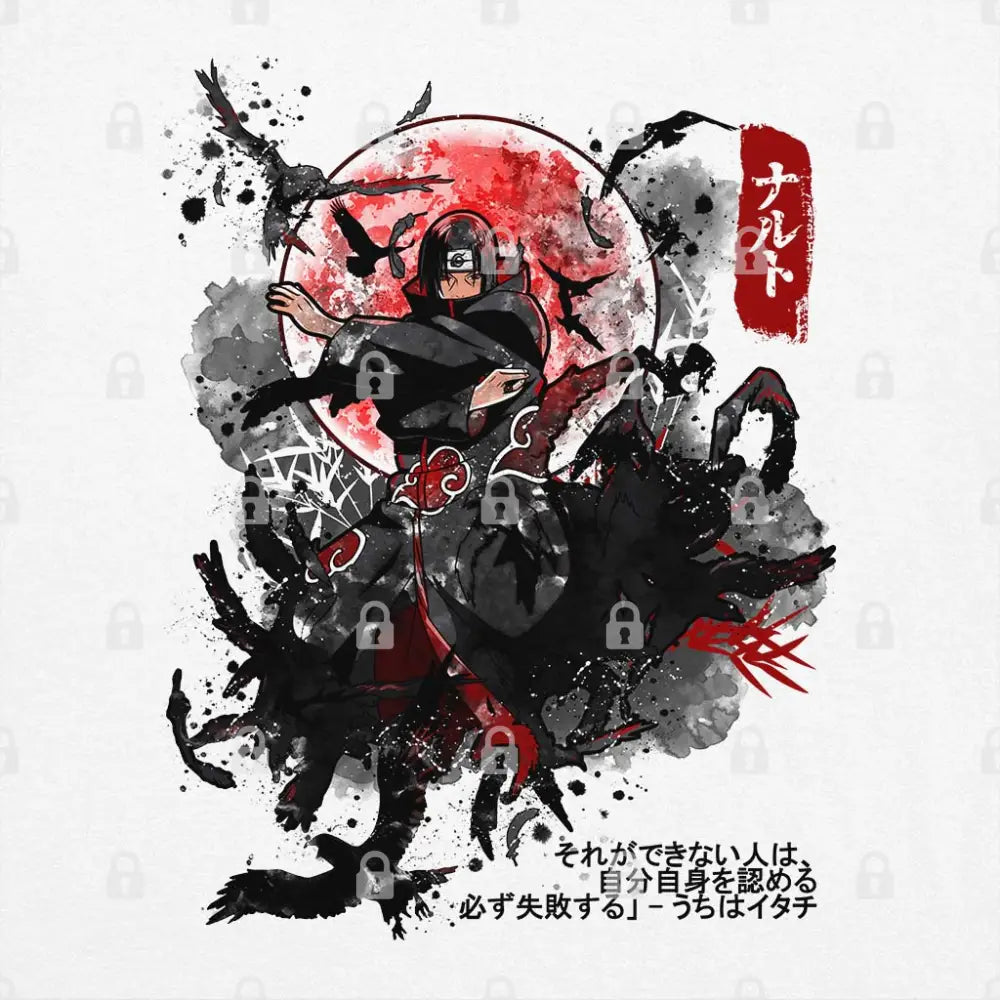 Itachi Ink T-Shirt Hoodie, Sweatshirt | CiraTrend.com (Image 1)