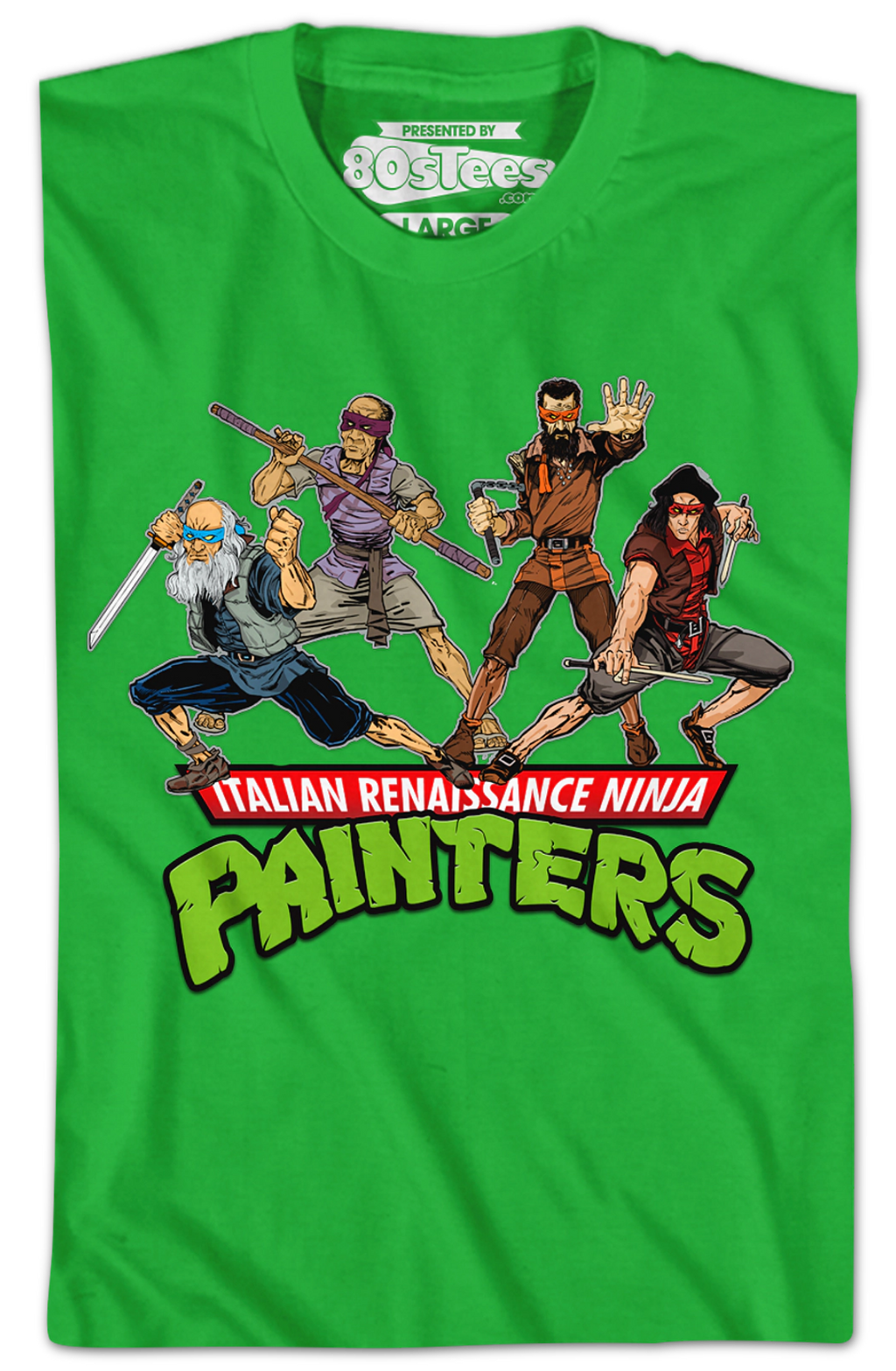 Italian Renaissance Ninja Painters Shirt T-Shirts, Hoodie, Sweatshirt