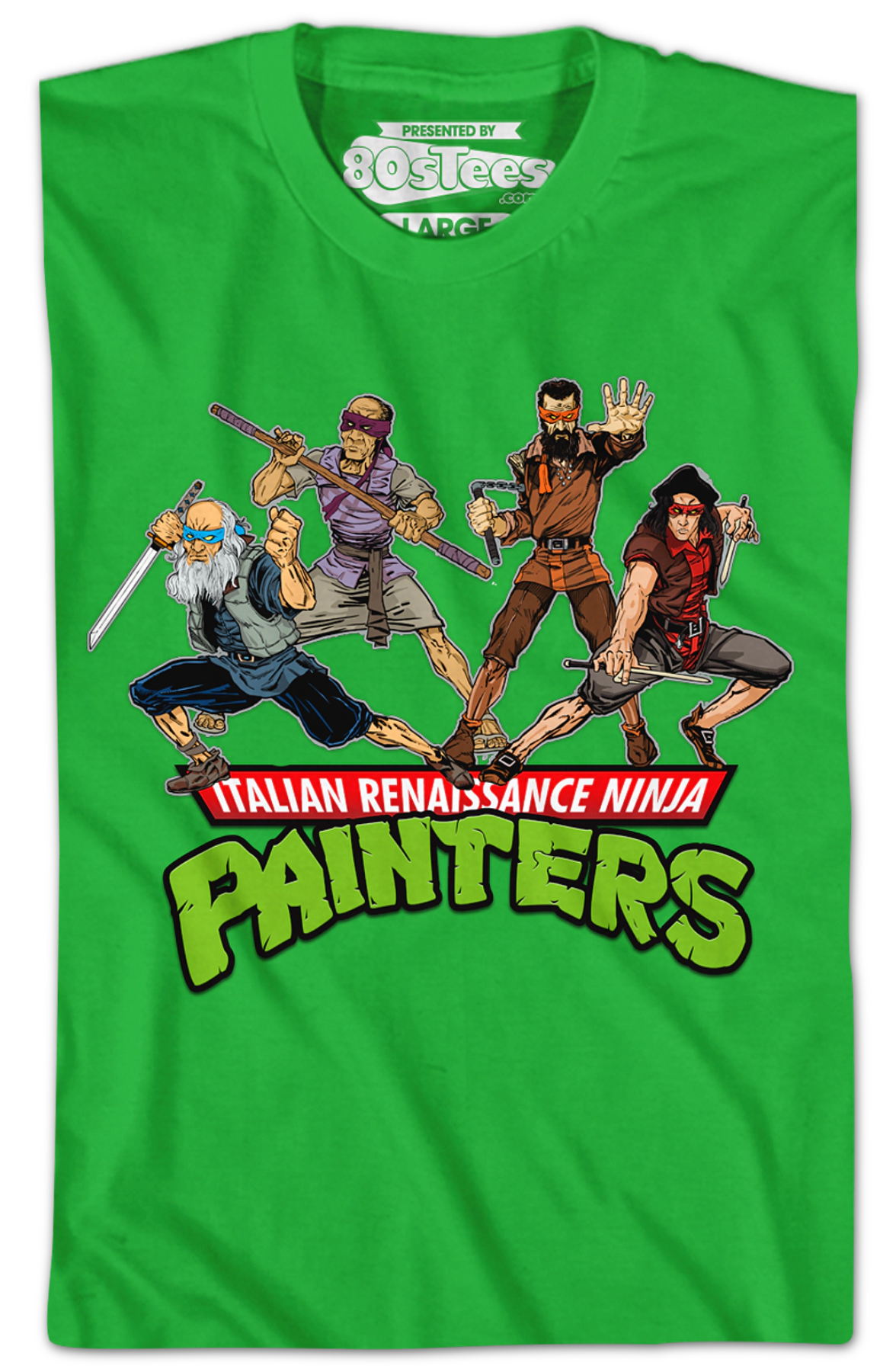 Italian Renaissance Ninja Painters Shirt T-Shirts, Hoodie, Sweatshirt