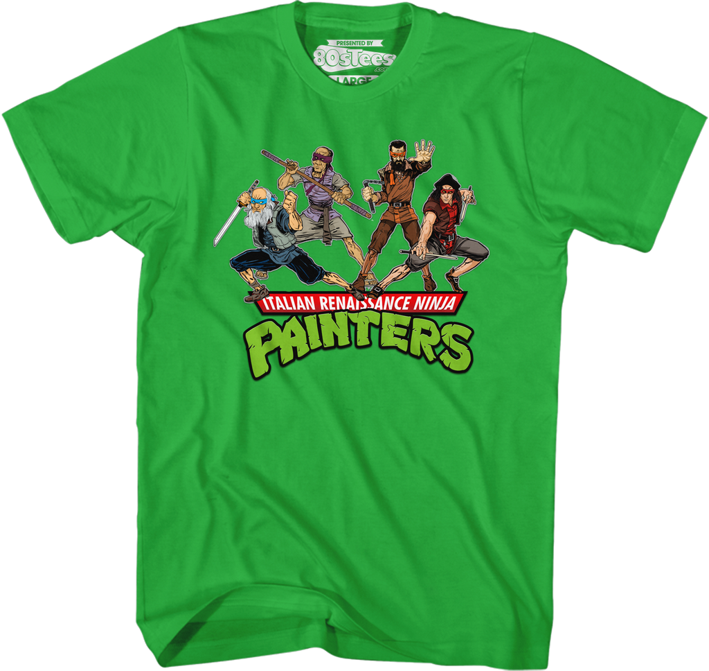 Italian Renaissance Ninja Painters Shirt T-Shirts, Hoodie, Sweatshirt