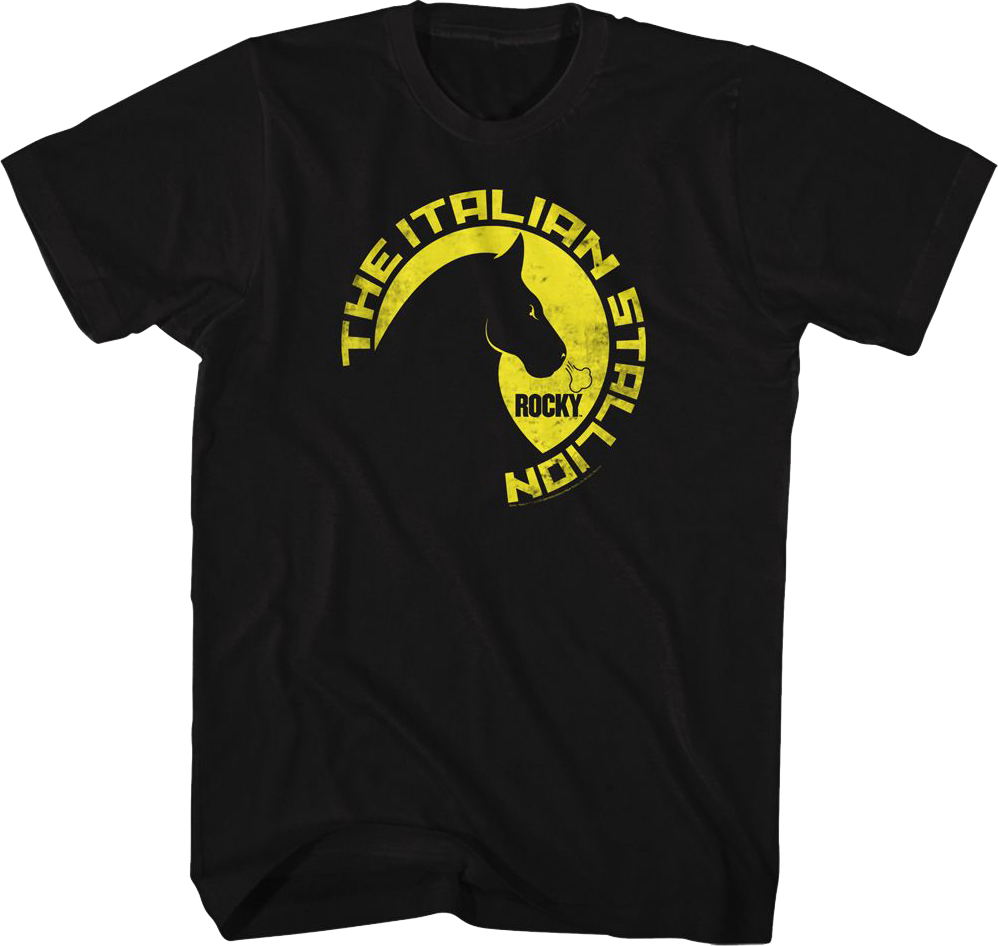 Italian Stallion Circle Logo Rocky T-Shirts, Hoodie, Sweatshirt