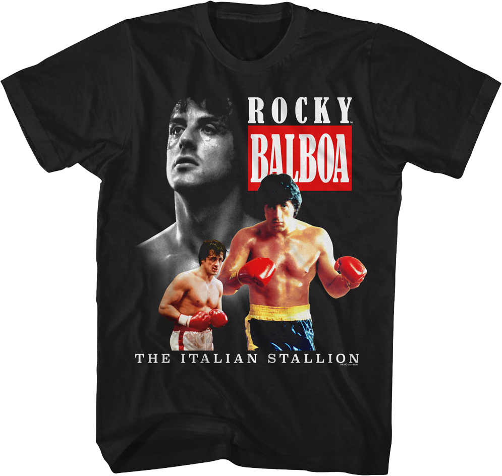 Italian Stallion Collage Rocky T-Shirts, Hoodie, Sweatshirt