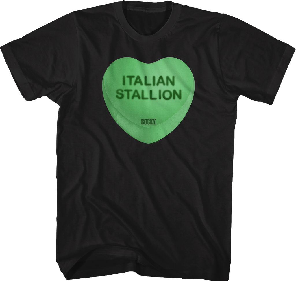 Italian Stallion Candy Heart Rocky T-Shirts, Hoodie, Sweatshirt