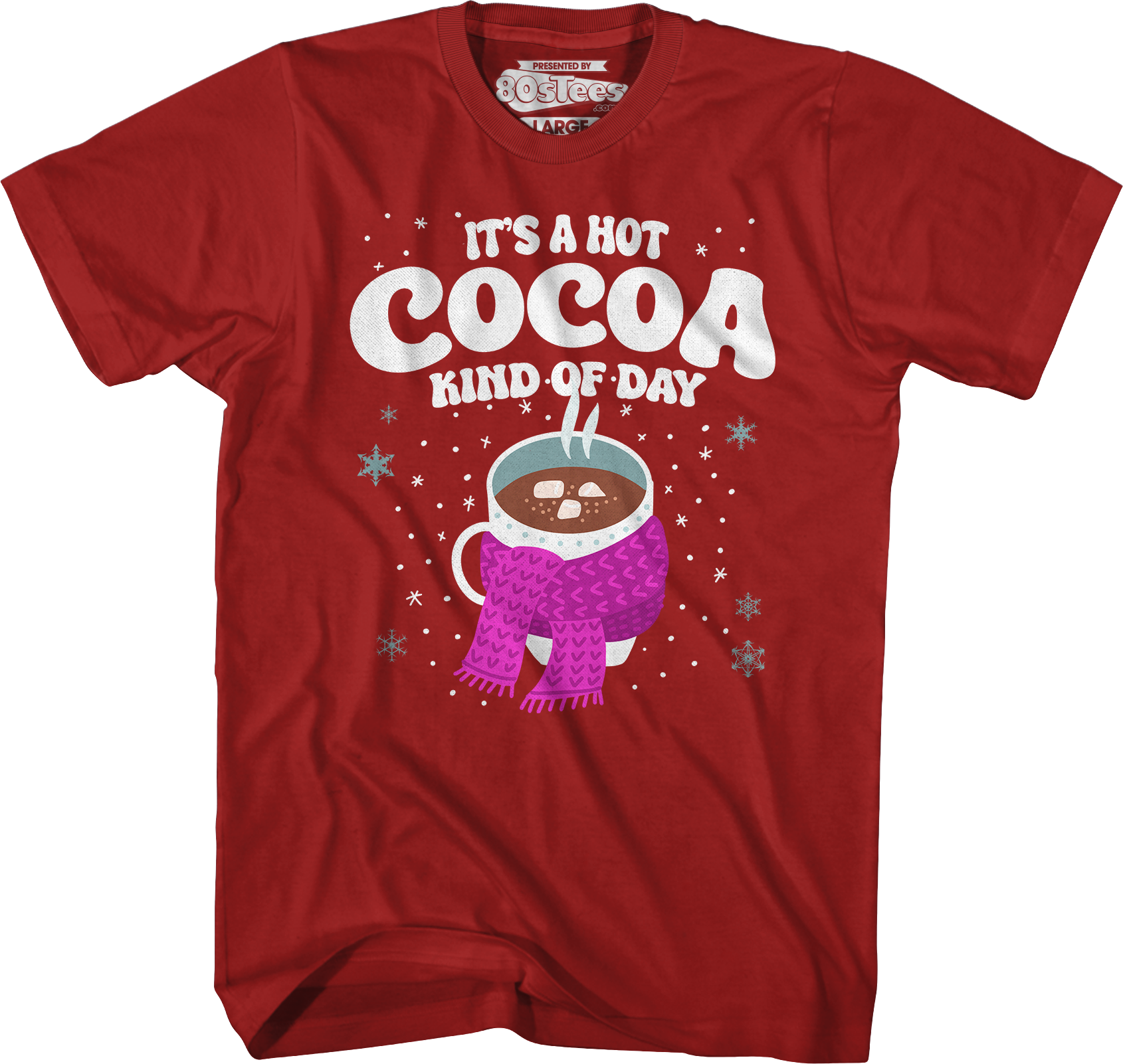 It's A Hot Cocoa Kind Of Day T-Shirt Hoodie, Sweatshirt | CiraTrend.com (Image 3)