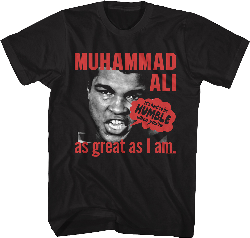 It's Hard To Be Humble Muhammad Ali T-Shirt Hoodie, Sweatshirt | CiraTrend.com (Image 1)