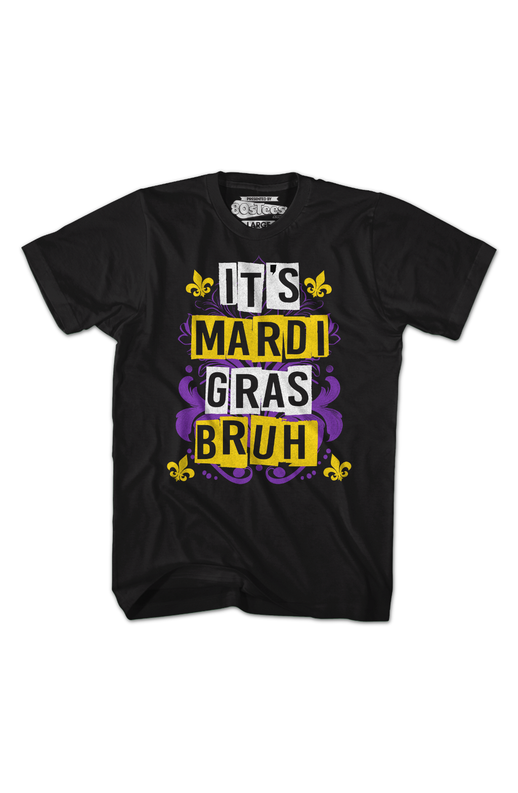 It's Mardi Gras Bruh T-Shirt Hoodie, Sweatshirt | CiraTrend.com (Image 2)