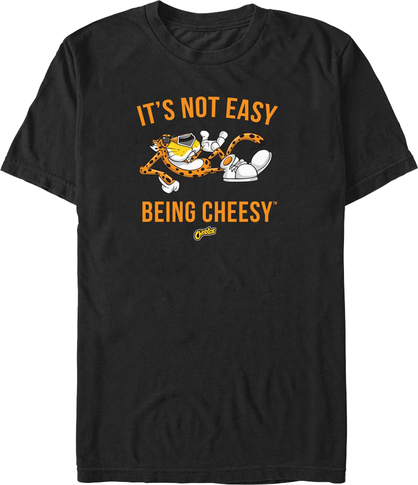 It's Not Easy Being Cheesy Cheetos T-Shirt Hoodie, Sweatshirt | CiraTrend.com (Image 1)