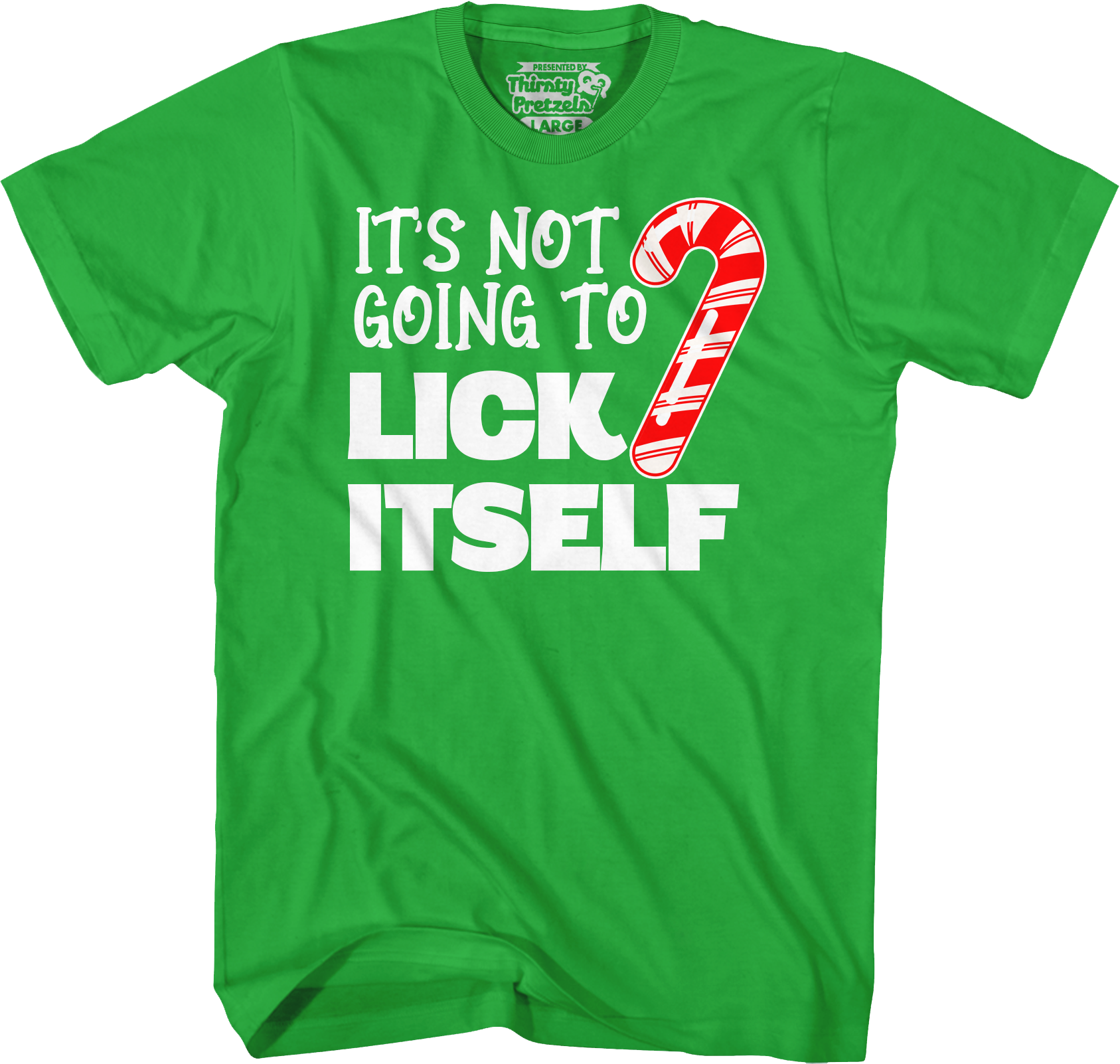 It's Not Going To Lick Itself Candy Cane T-Shirt Hoodie, Sweatshirt | CiraTrend.com (Image 3)