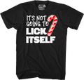 It's Not Going To Lick Itself Candy Cane T-Shirt Hoodie, Sweatshirt | CiraTrend.com (Image 1)