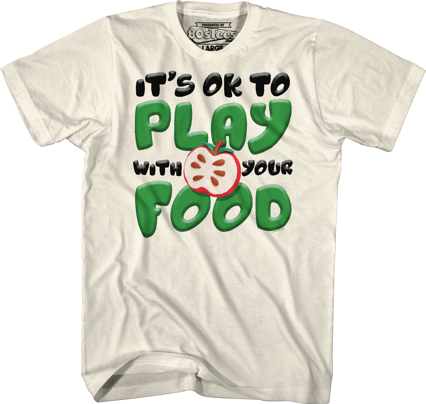 It's OK To Play With Your Food Play-Doh T-Shirt Hoodie, Sweatshirt | CiraTrend.com (Image 3)