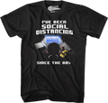 I've Been Social Distancing Since The 80's T-Shirt Hoodie, Sweatshirt | CiraTrend.com (Image 1)