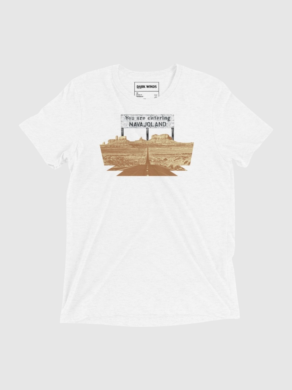 Dark Winds Navajo Land Tri Blend T-Shirt Hoodie, Sweatshirt | CiraTrend.com (Image 3)