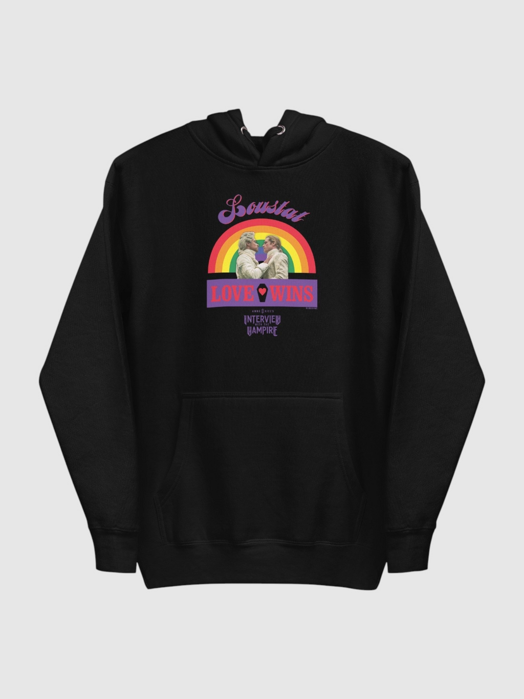 Interview With The Vampire Love Wins Adult Hoodie T-Shirts, Sweatshirt | CiraTrend.com (Image 1)