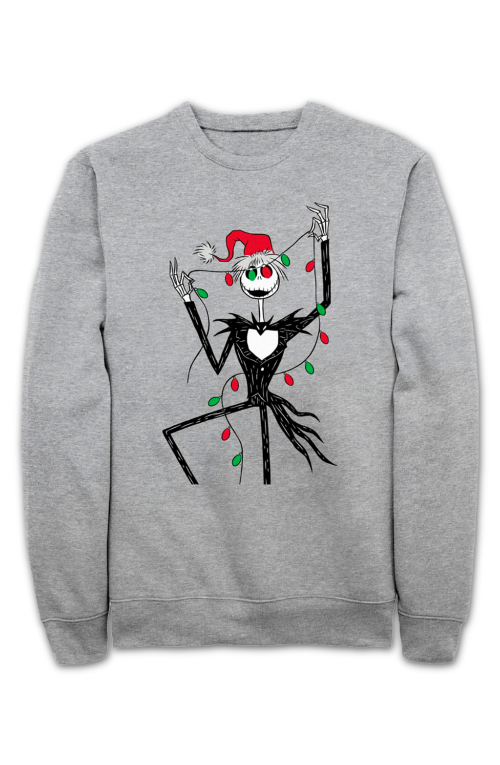 Jack Skellington Lights Nightmare Before Christmas Sweatshirt T-Shirts, Hoodie | CiraTrend.com (Image 2)