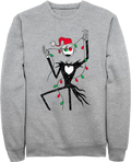 Jack Skellington Lights Nightmare Before Christmas Sweatshirt T-Shirts, Hoodie | CiraTrend.com (Image 1)
