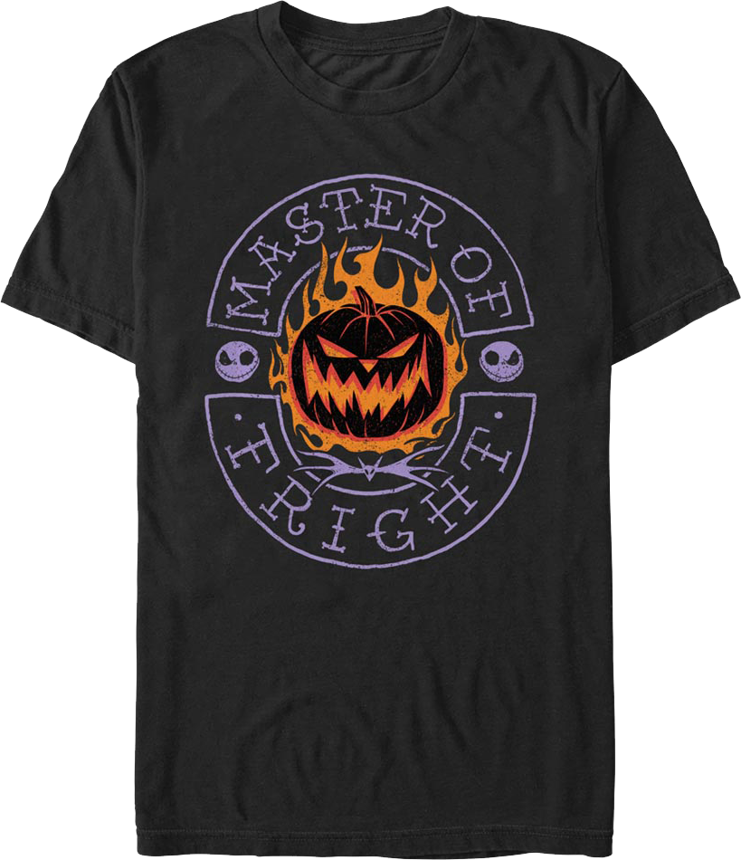 Jack Skellington Master Of Fright Nightmare Before Christmas T-Shirt Hoodie, Sweatshirt | CiraTrend.com (Image 1)