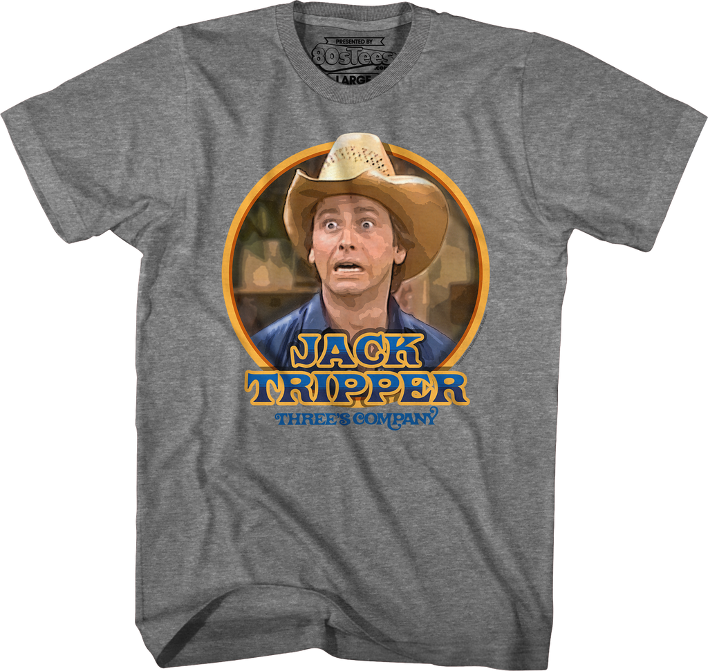Jack Tripper Circle Three's Company T-Shirt Hoodie, Sweatshirt | CiraTrend.com (Image 3)